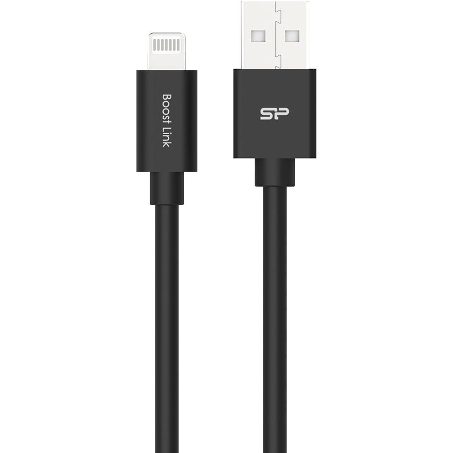 Thumbnail - Silicon Power SP1M0ASYLK15AL1K USB Kabel USB 2.0 USB A USB C/Lightning (1 m, USB 2.0), USB Kabel