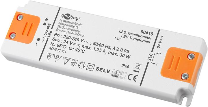 Actual product image Goobay LED transformer