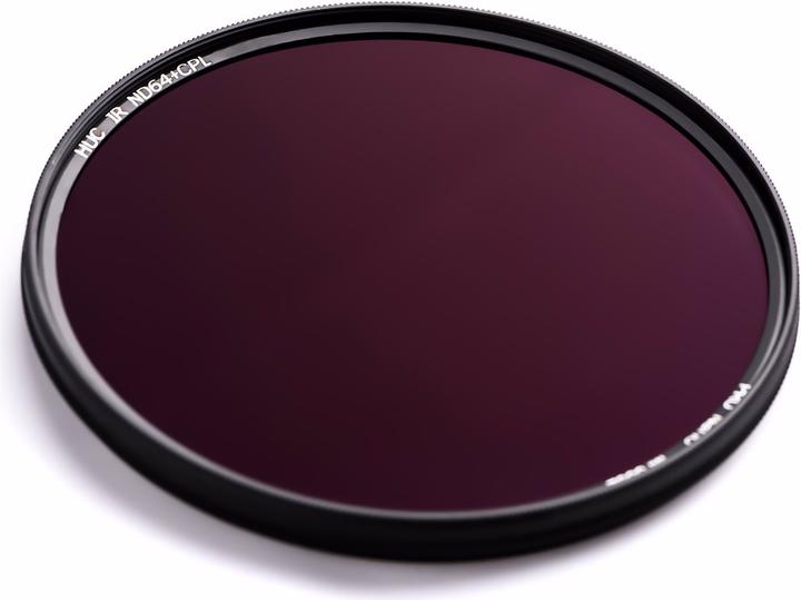 Productafbeelding Nisi Grijsfilter Pro Nano IR ND64 + CPL 77mm (ND / grijsverloopfilter)