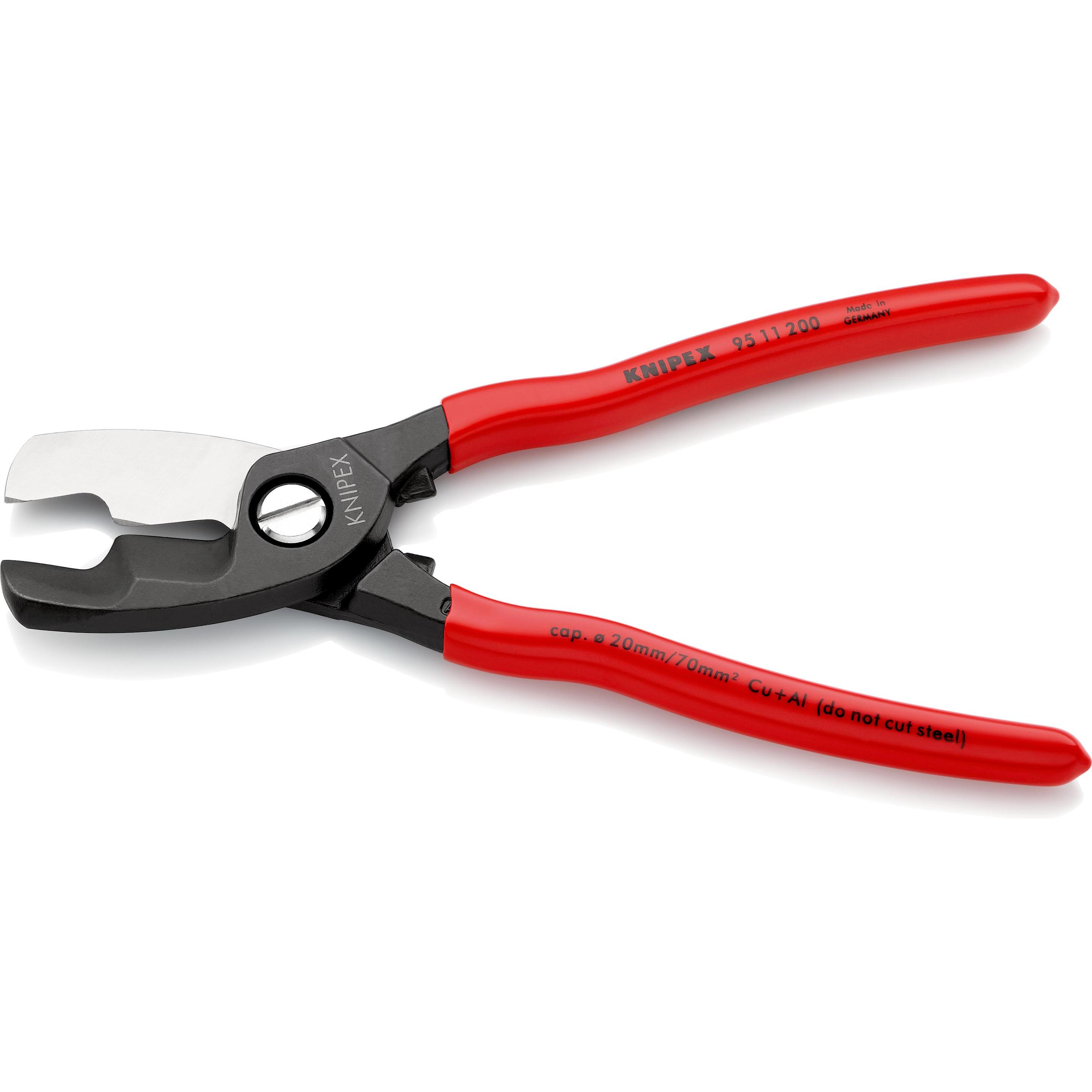 Thumbnail - Knipex, Bolzenschneider + Seitenschneider, Kabelschere (200 mm)