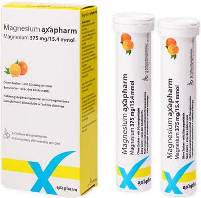 Actual product image Magnesium Vital Brausetablette 375 mg (24 Piece, Effervescent tablet, 207 g)