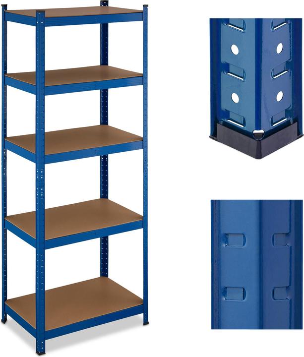 Actual product image Relaxdays Heavy duty shelving
