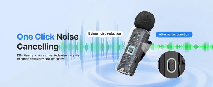 Image du produit Boya BY-V3 Microphone sans fil Combo 2,4 GHz