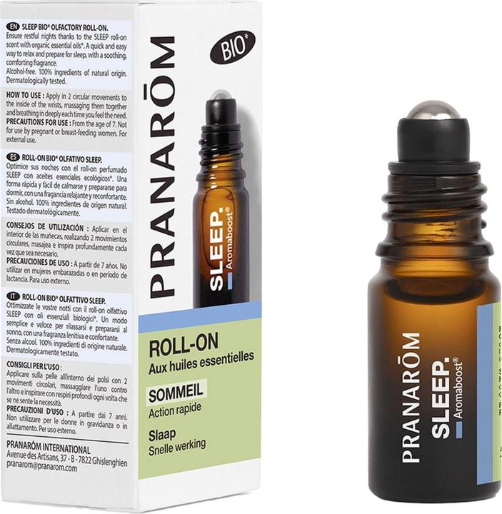 Actual product image Pranarom AROMABOOST - Roller Sleep BIO