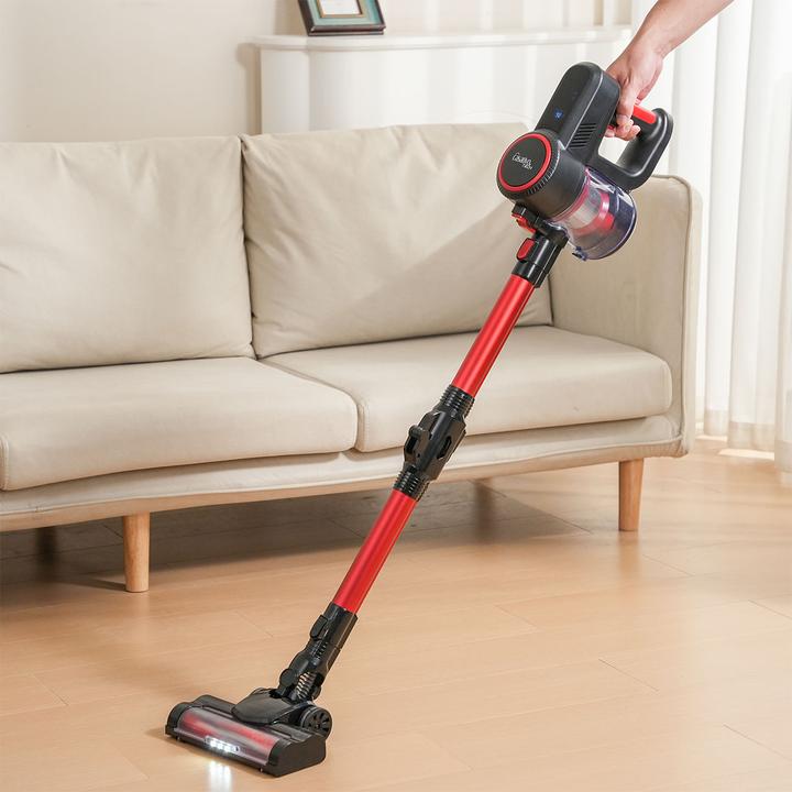 Actual product image Casativo 2in1-Akku-Zyklon-Staubsauger mit elektrischer Bodenbürste, 18 kPa, beutellos, 2 Modi