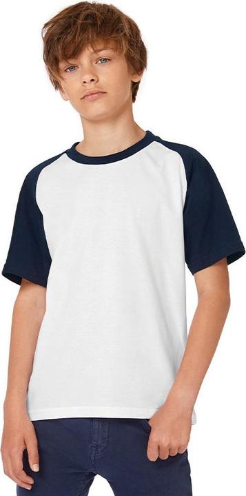 Actual product image B&C Baseball TShirt short sleeve (128)