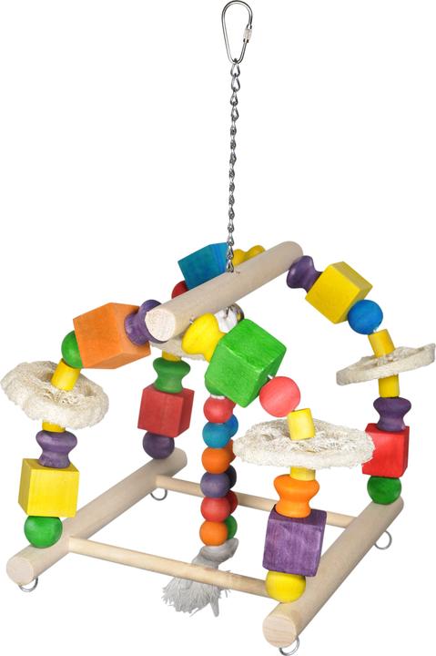 Vadigran Bird Toy Work Out Fun multi color 36cm