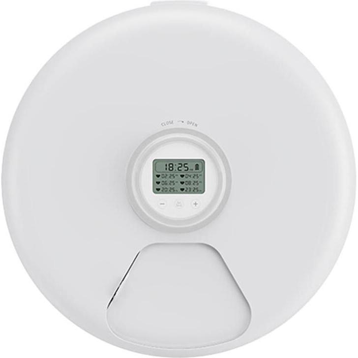 Meilleurs prix pour Rojeco 2L Automatic Cat Feeder version bouton (120 cl), Gamelle