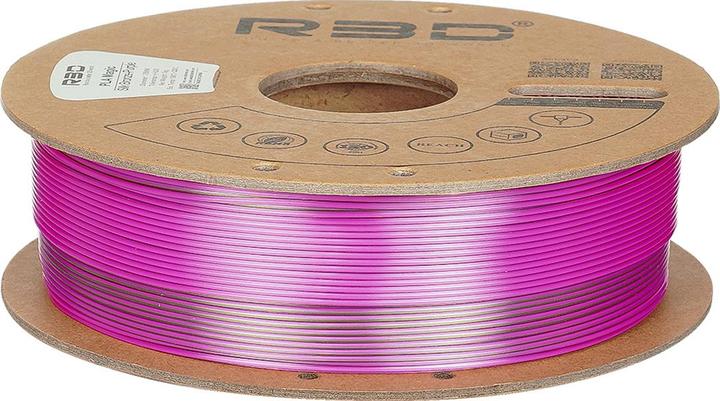 Actual product image R3D eSilk Magic-PLA Bronze-Purple Filament 1.75mm 1Kg (PLA, 1.75 mm, 1000 g, Bronze)
