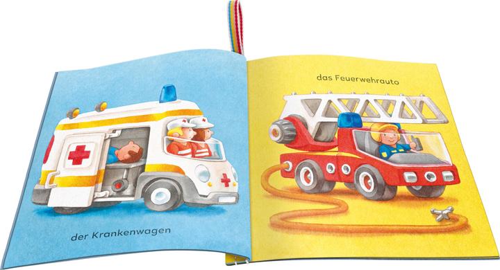 Actual product image Ravensburger My cuddly crumple book: My first car book robust, washable and light as a feather. Practical for (German)