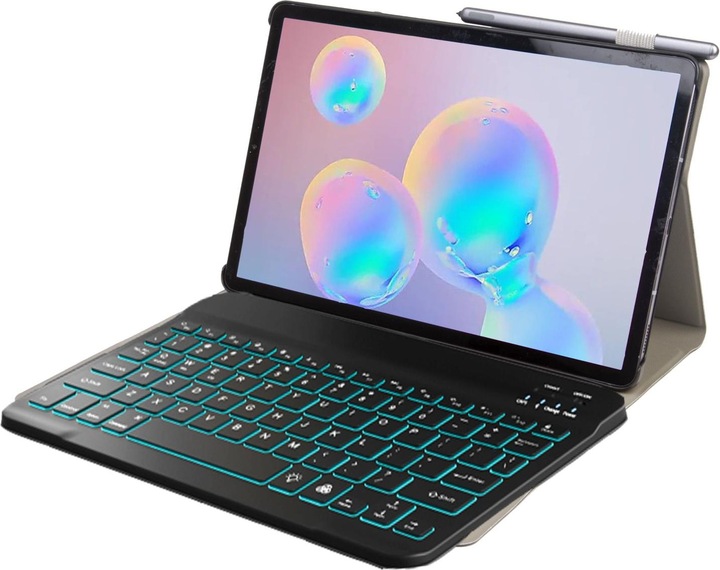 Image du produit Lobwerk 2in1 clavier Bluetooth et la couverture pour Samsung Galaxy Tab S6 Lite SM-P610 SM-P615 cas de (X)