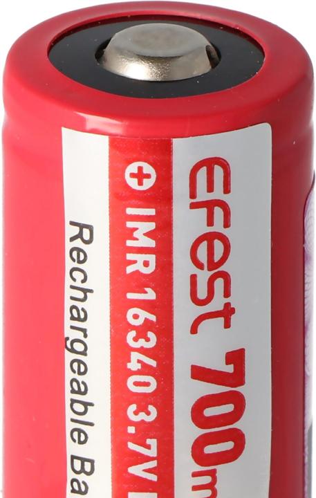 Produktbild Efest Akku IMR 16340 V2 (Pluspol erhöht) (16340, 700 mAh)