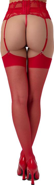 Produktbild Christine Le Duc Strapsstrümpfe Order Rot (M, S)