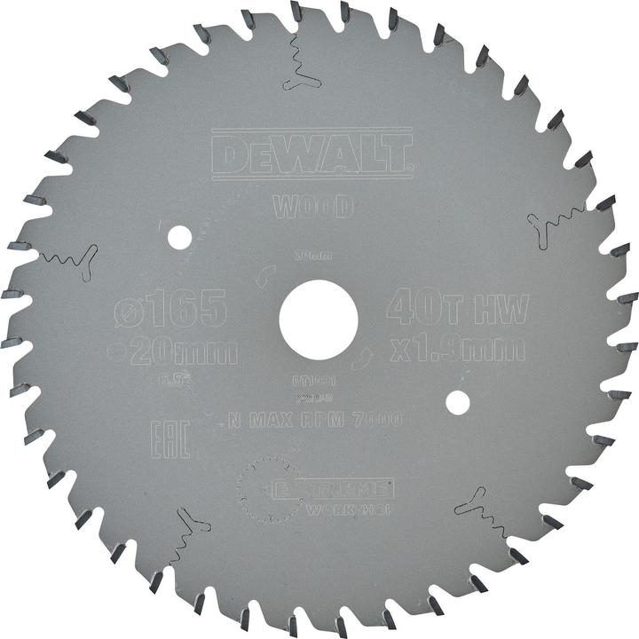 Productafbeelding DeWalt Handcirkelzaagblad