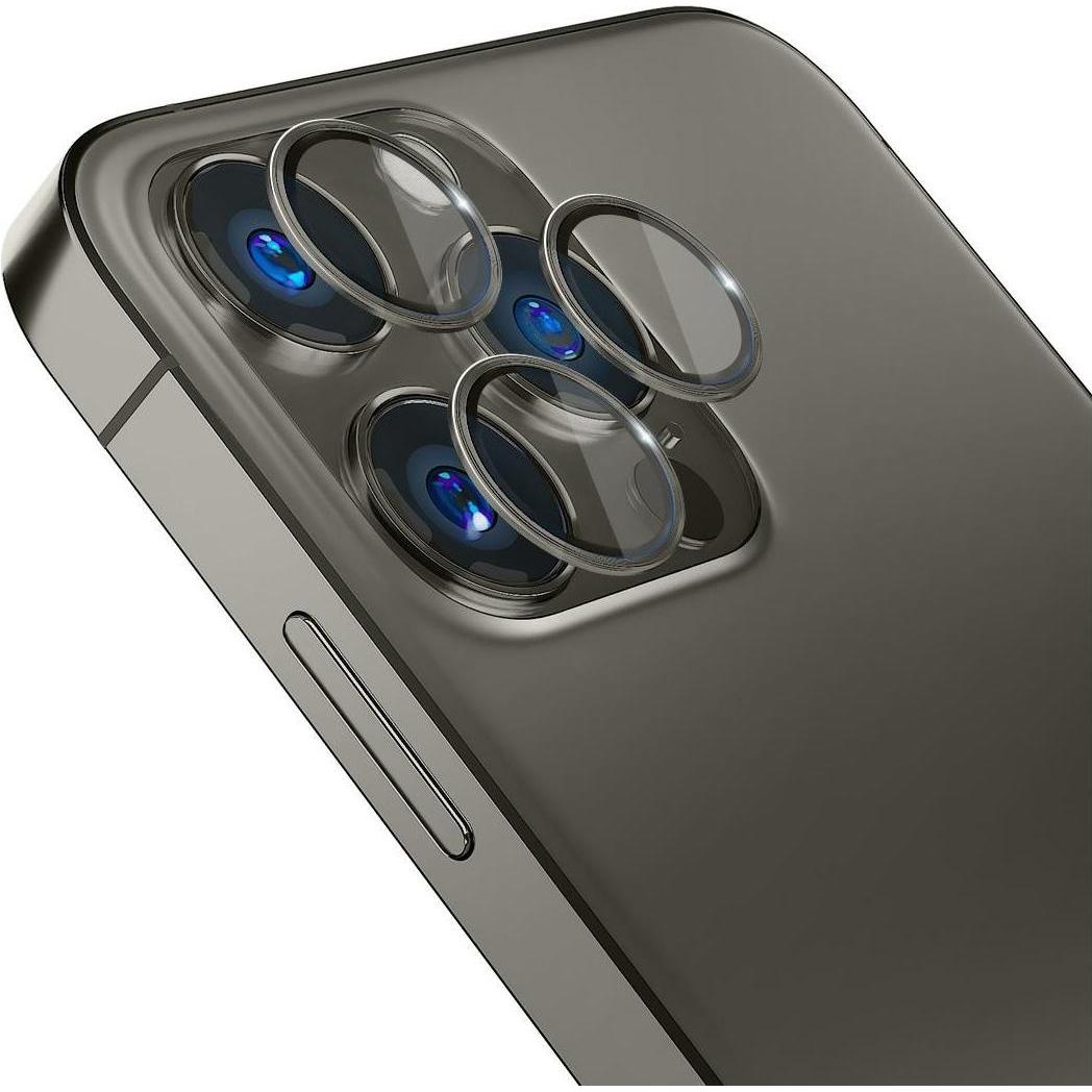 Thumbnail - 3MK iPhone 14 Pro/14 Pro Max Lens Protection Pro Graphite (1 Stück, Apple iPhone 14 Pro Max), Smartphone Schutzfolie, Gr...