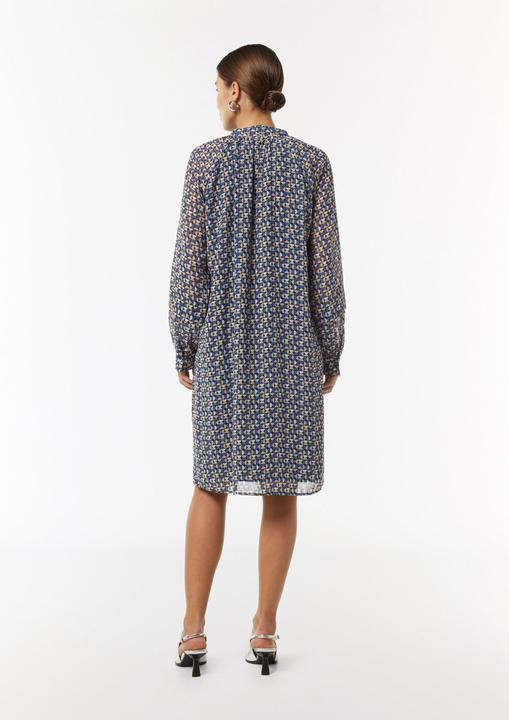 Image du produit Comma Kleid Chiffonkleid mit abnehmbarem Bindeband (36)