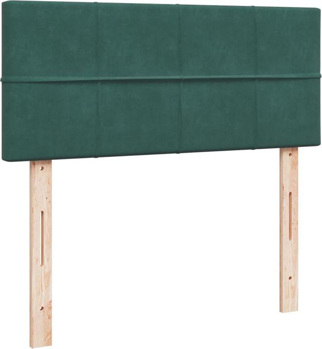 Immagine prodotto vidaXL Bo x letto a molle con materasso 120 x 190 cm in velluto (120 x 190 cm)