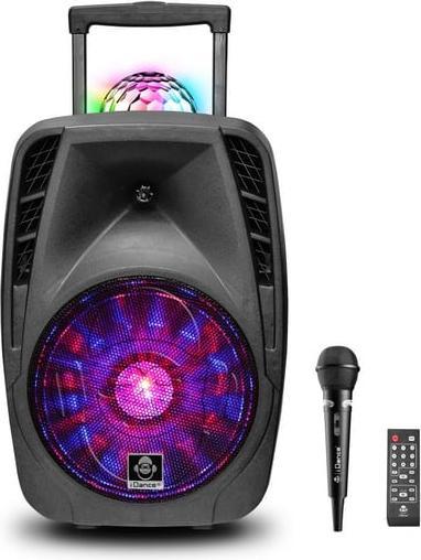 Immagine prodotto Idance Altoparlante per feste Groove216MK2 - Draadloos - Altoparlante Bluetooth - Radio FM - 100 Watt - (4 h, Batteria ricaricabile)
