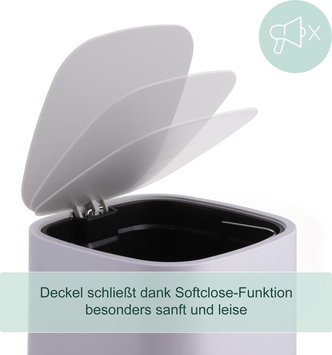 Actual product image Relaxdays pedal bin (9 l)