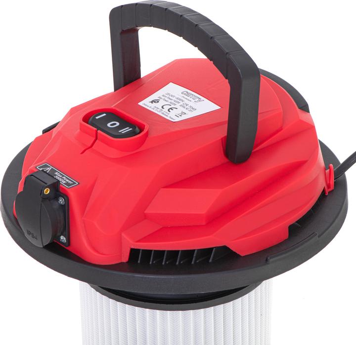 Actual product image Camry CR 7045 industrial vacuum cleaner stainless steel