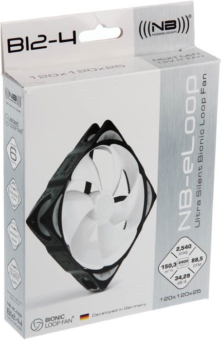 Produktbild Noiseblocker NB-eLoop B12-4 (120 mm, 1 x)