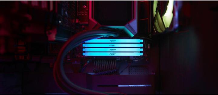 Produktbild Kingston FURY Beast RGB (4 x 16GB, 2666 MHz, DDR4-RAM, DIMM)