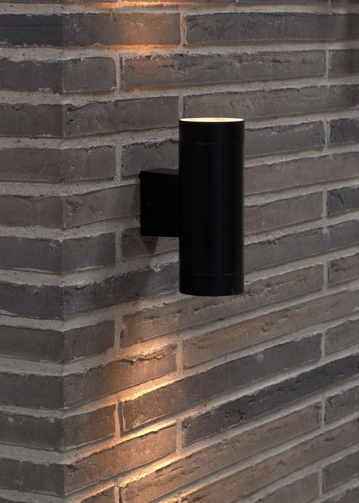 Actual product image Nordlux Tin Maxi, Double Wall Lamp, Black (GU10, IP54)