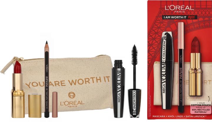 Actual product image L'Oréal Paris L'Oreal I Am Worth It Red Set (297 Red Passion)
