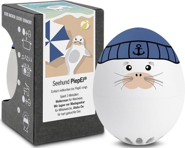 Actual product image PiepEi Singing egg timer seal