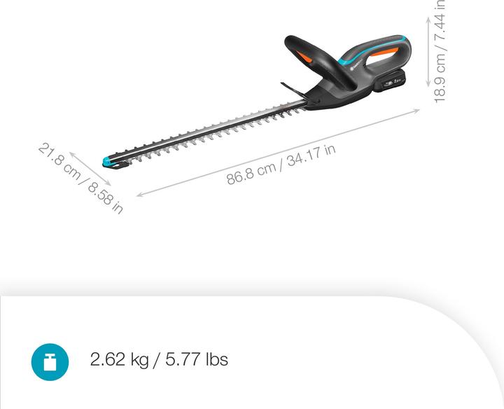 Produktbild Gardena EasyCut 45/18V P4A Ready-To-Use Set (Akkubetrieb)