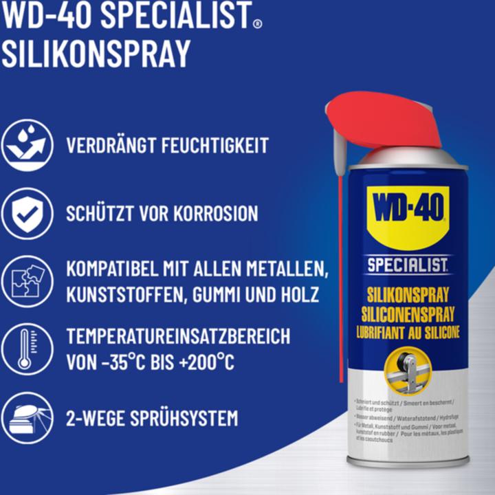 Image du produit WD-40 Spray au silicone Specialist (400 ml)