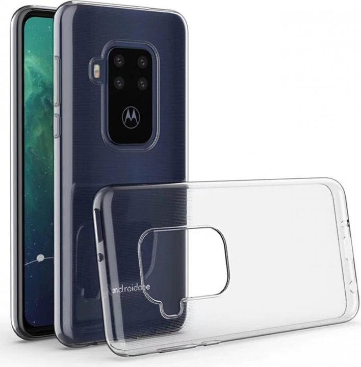 Image du produit Screenguard Motorola One Zoom Etui flexible en TPU transparent (Motorola One Zoom)