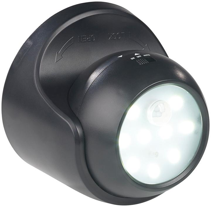 Produktbild Luminea Kabelloser LED-Strahler mit Bewegungssensor (100 lm)