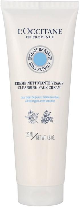 L'Occitane Shea Butter Cleansing Cream 125ml Angereichert mit Shea Butter Vegan & 100% Readily Biodegra (Waschcrème, 125 ml)