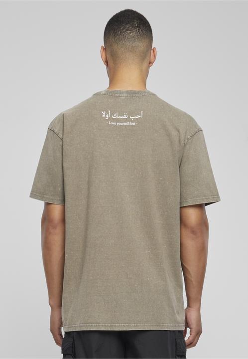 Produktbild Merchcode Love Yourself First Acid Washed Heavy Oversize Tee - 105781 (M)