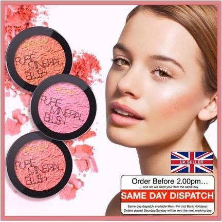 Immagine prodotto Reverse Mineral Pure Blush Silky Compact Powder Bellezza Guance Perfette Trucco UK