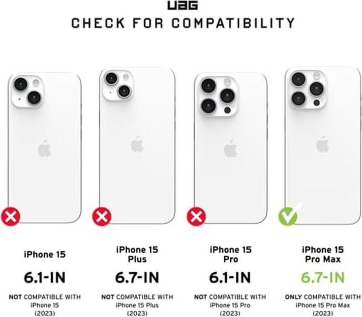 Actual product image UAG Monarch Pro (Apple iPhone 15 Pro Max)