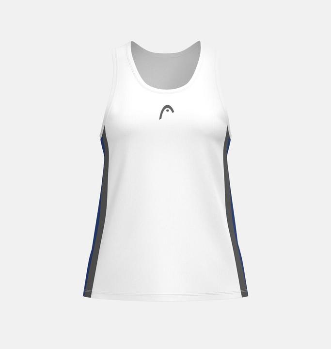 Actual product image Head Club 25 Tech Tank Top Damen Königsblau/Weiss (XL)