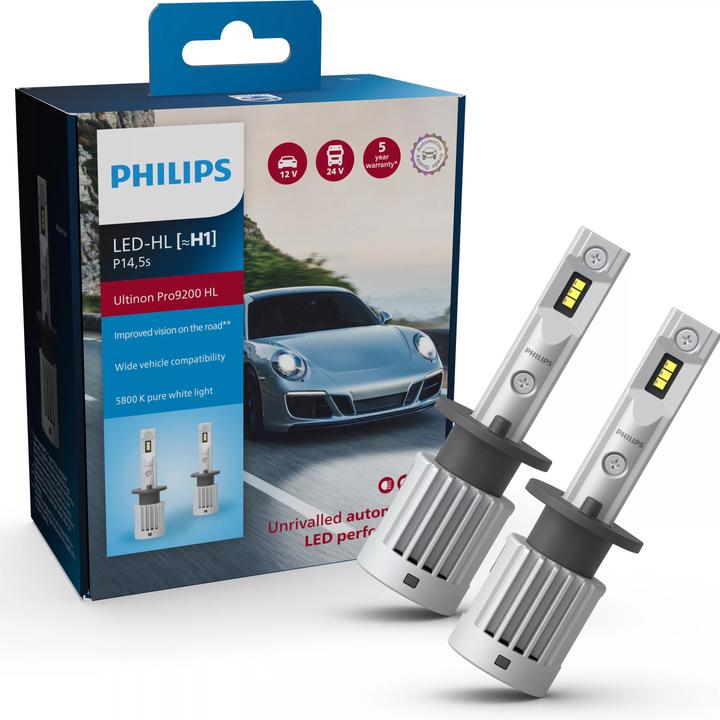 Produktbild Philips Ultinon Pro9200 HL 11258U92X2 Unvergleichliche LED-Lichtleistung für Fahrzeuge (H1)