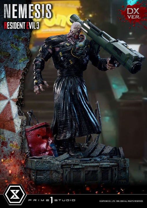 Actual product image Prime 1 Studio Resident Evil 3 statuette 1/4 Nemesis Deluxe Version 92 cm