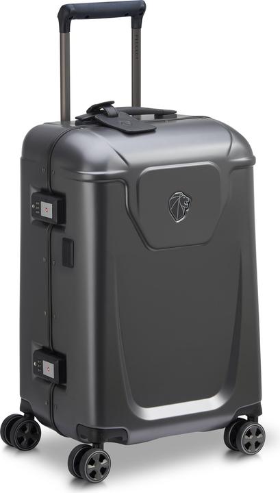 Actual product image Delsey Voyages 55 cm Suitcase, anthracite (Additional padding)