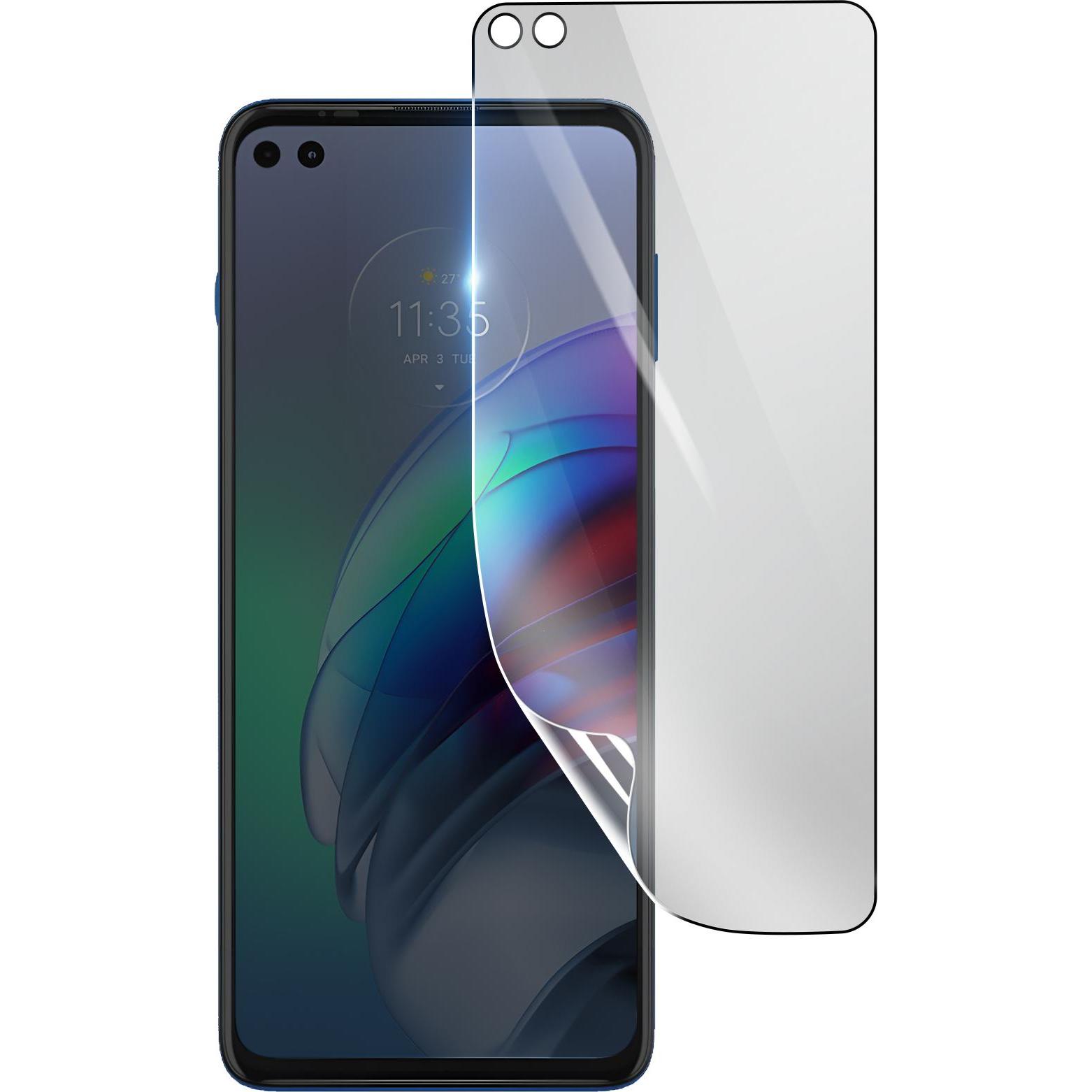 3MK Hydrogel Bildschirmfolie für Motorola Moto G100 (1 Stück, Motorola Moto G100), Smartphone Schutzfolie, Transparent