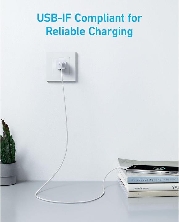 Actual product image Anker USB C – USB C (1.80 m, USB 2.0, 60 W)