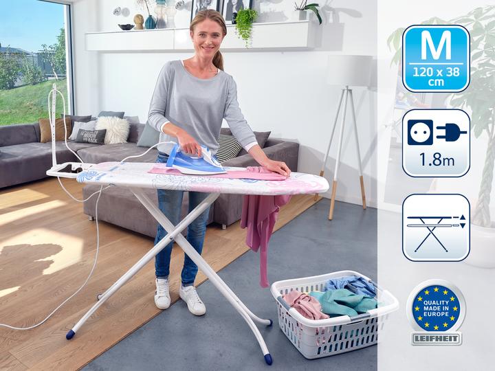 Actual product image Leifheit Classic M Compact Plus ironing board (120 x 38 cm)