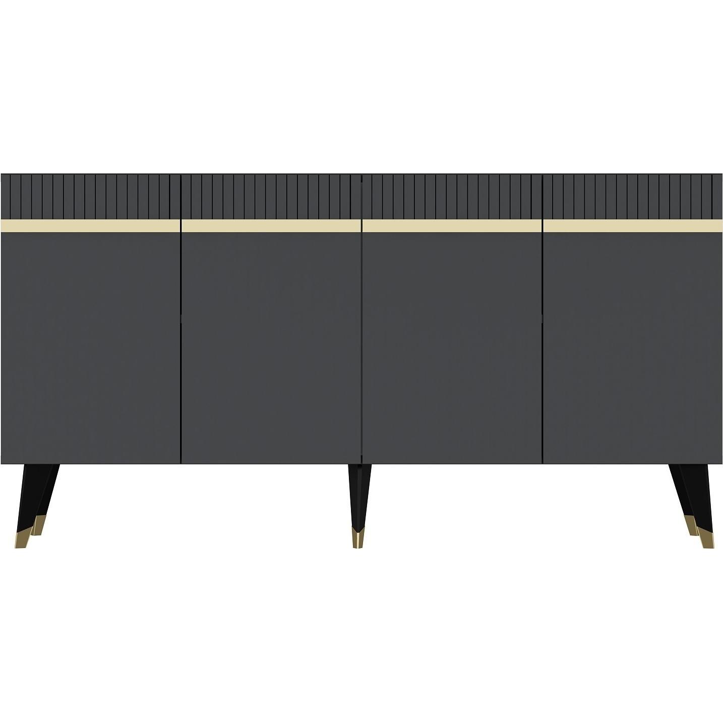 Kalune Design, Kommode + Sideboard, Brandon (150 x 80 x 40 cm)