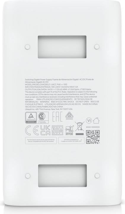 Actual product image Ubiquiti 10G PoE++ (802.3bt (PoE++), 60 W)
