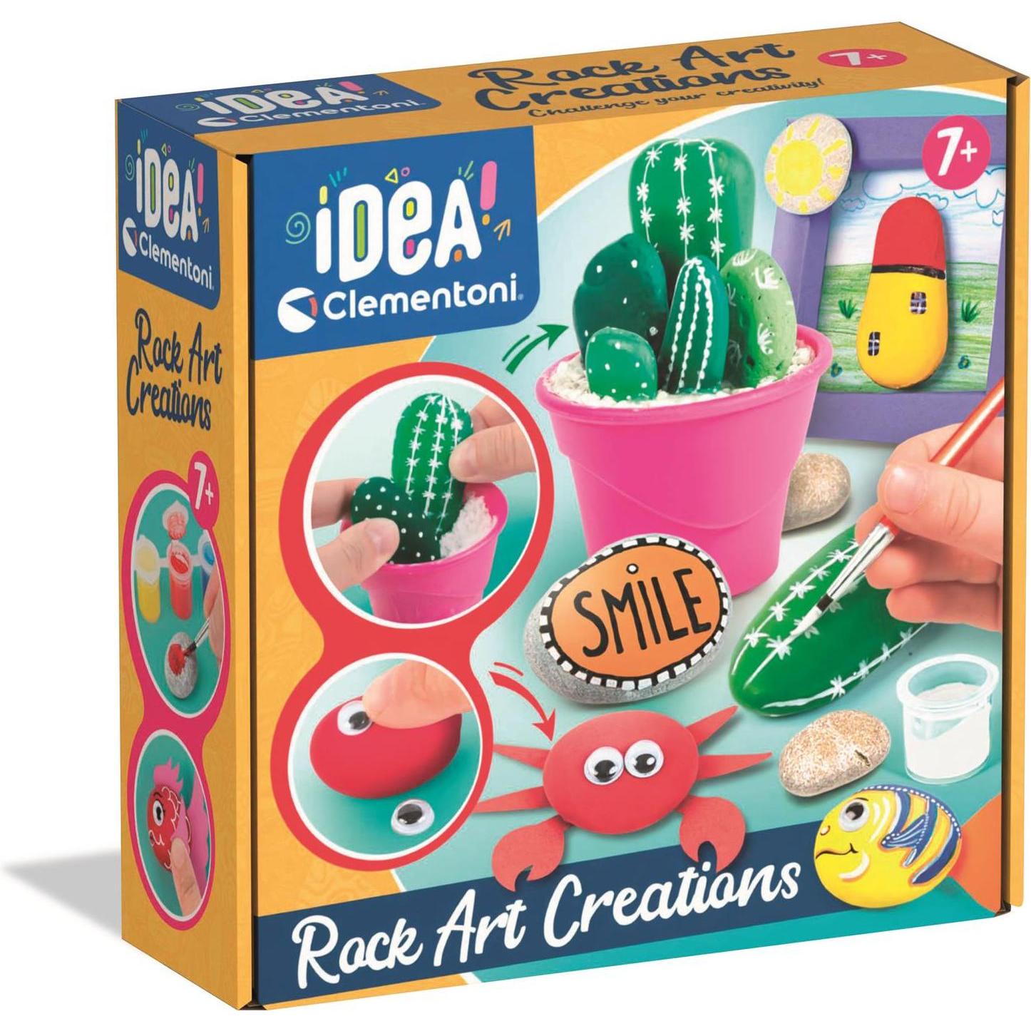 Clementoni Creative set Colorful pebbles