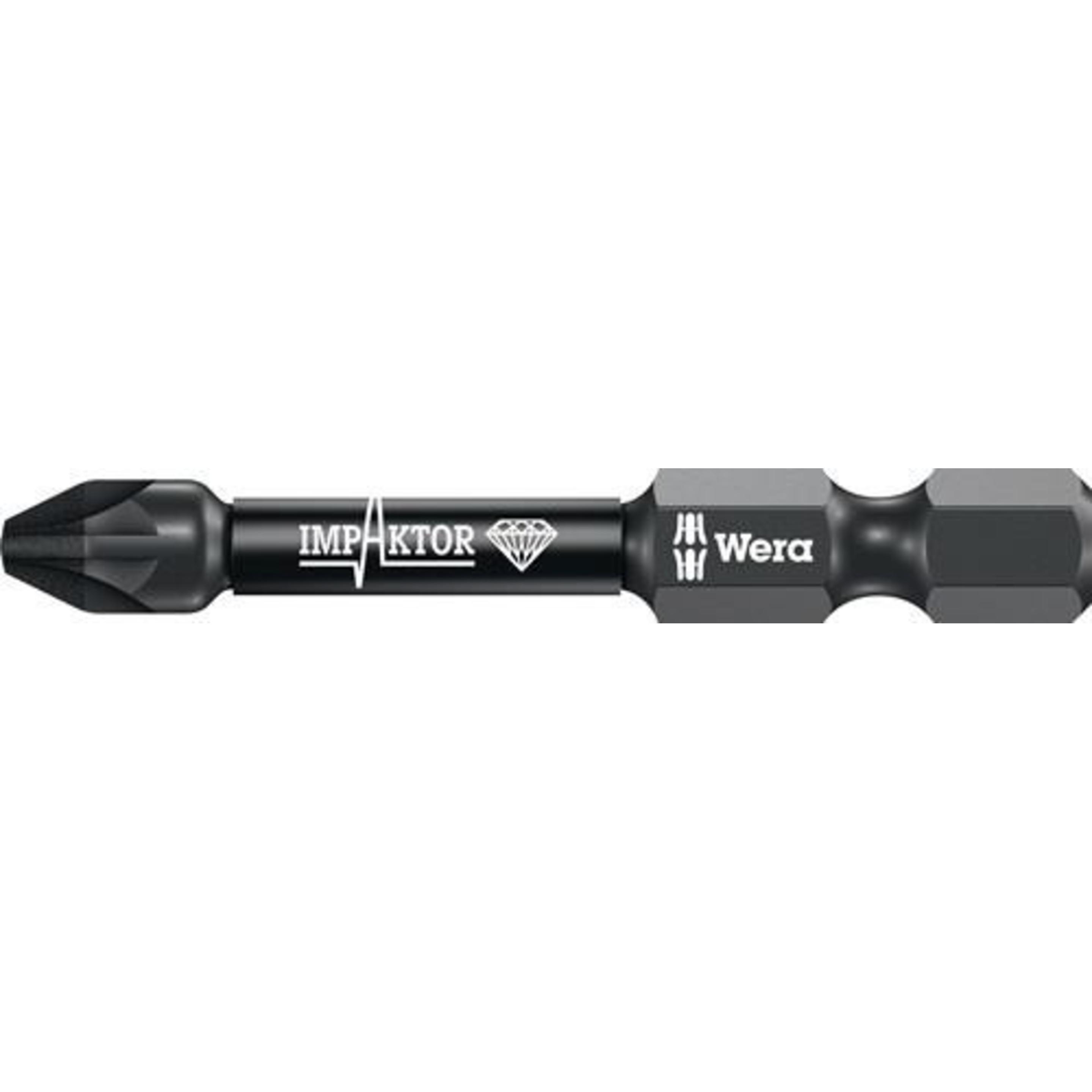 Wera, Bits, Bit 855/4 IMP DC PZD2 L.50mm 1/4 Zoll E6 ( 4000829273 ) (PZD2)