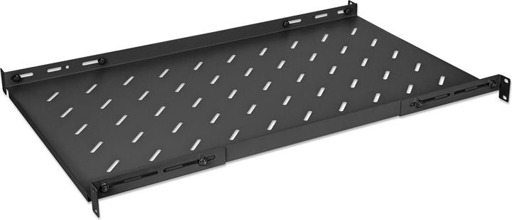 Intellinet 19" shelf variable rails 750mm deep black