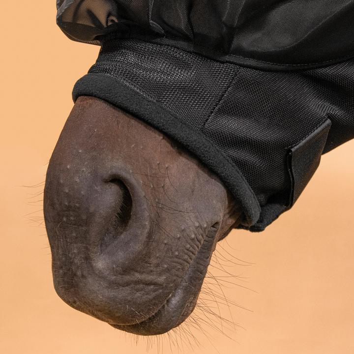 Actual product image Fouganza Fly mask horse polyester